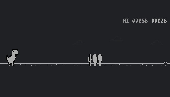 Game Dinosaurus Offline Google Tetap Jadi Hiburan Saat Internet Mati